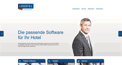 Desktop Screenshot of logotel-software.de